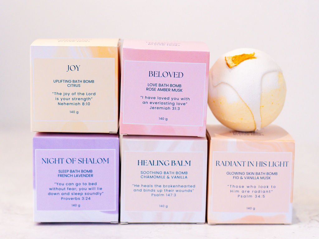 Scripture Inspired Bath Bombs
